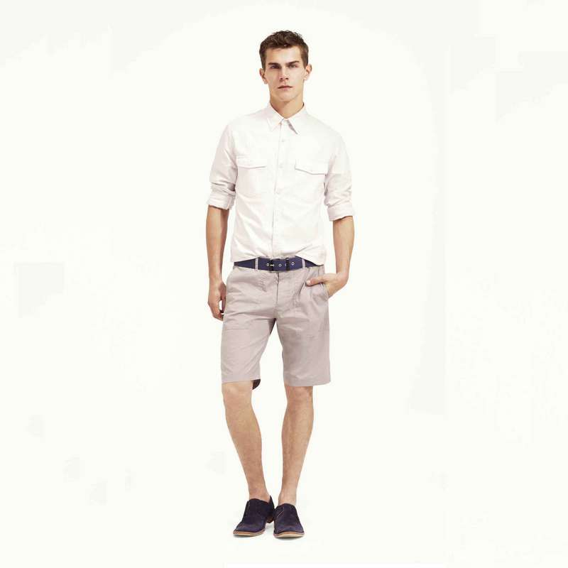 Spring Shorts, Grey, large image number 2